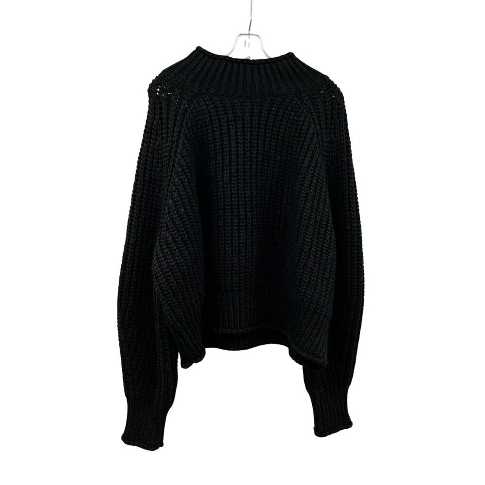 H&M Womens Chunky Knit Pullover Sweater Long Sleeve Black Size XXL